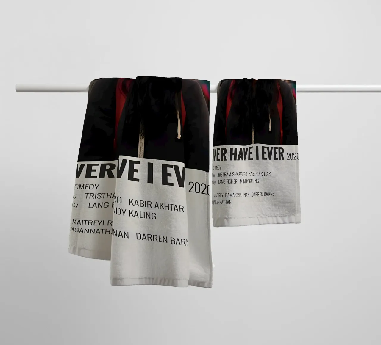 NEVER HAVE I EVER 2020 asciugamano da bagno da MVFminimalist