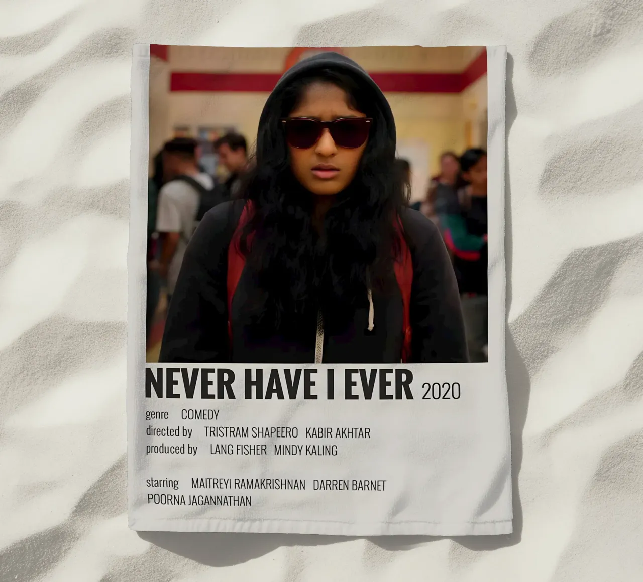 NEVER HAVE I EVER 2020 telo mare da MVFminimalist