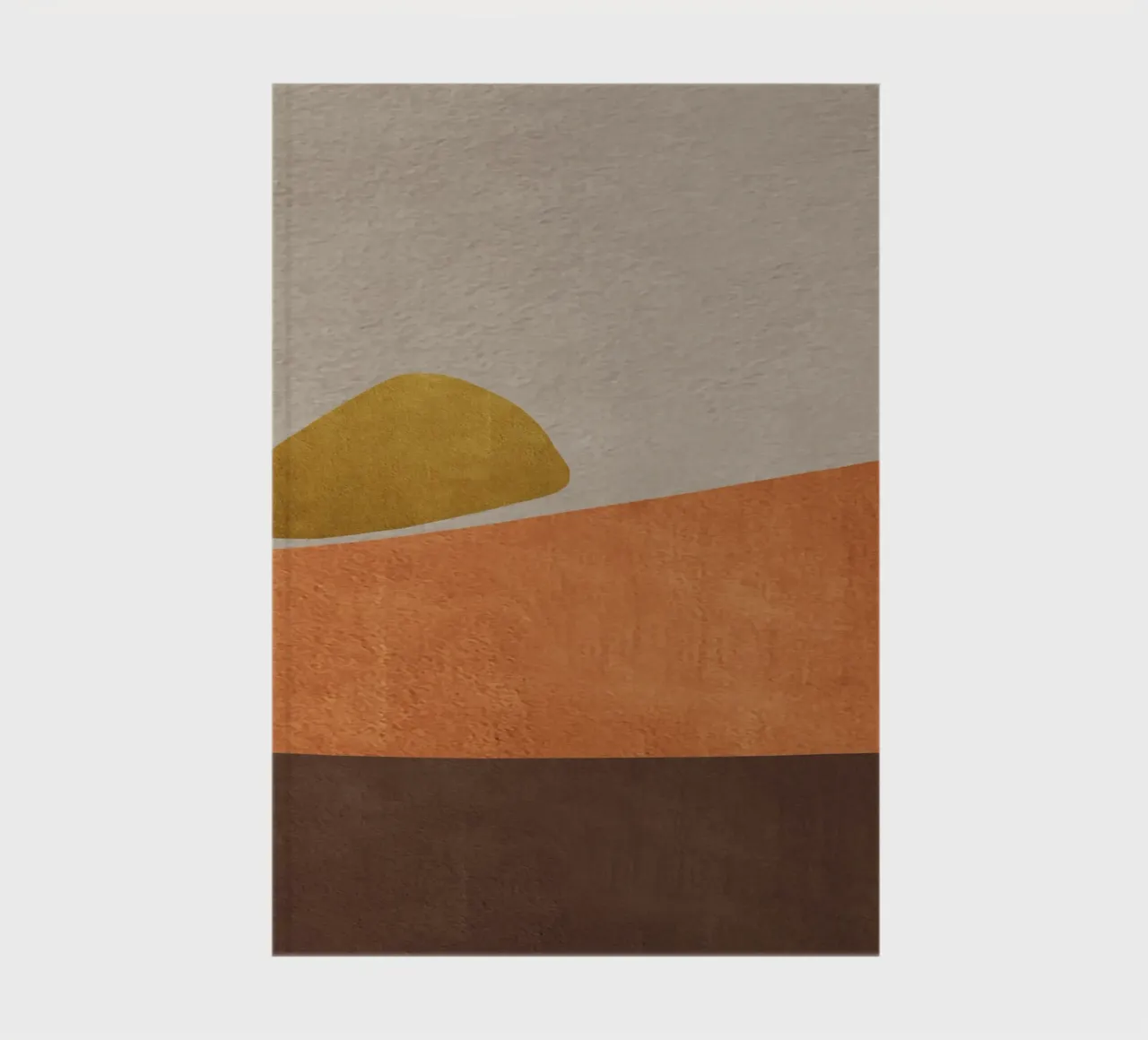 abstract art shapes 3 notebook by vintageshop