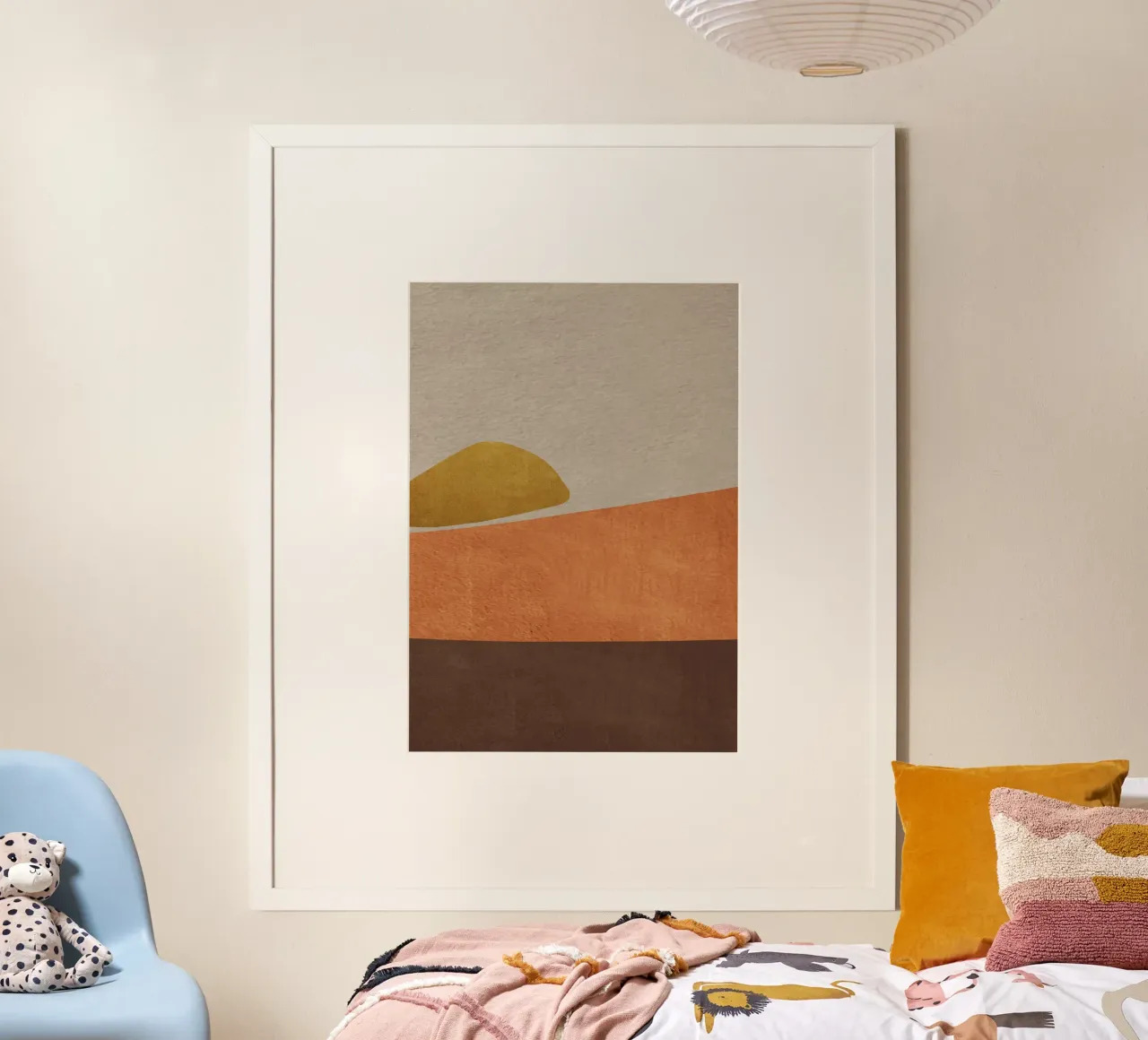 abstract art shapes 3 poster da vintageshop