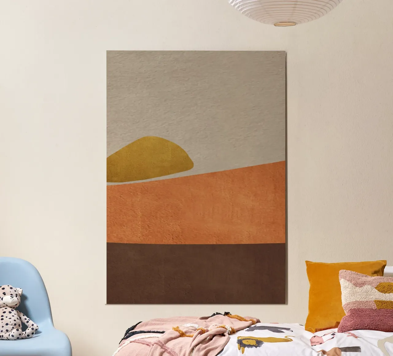 abstract art shapes 3 poster da vintageshop