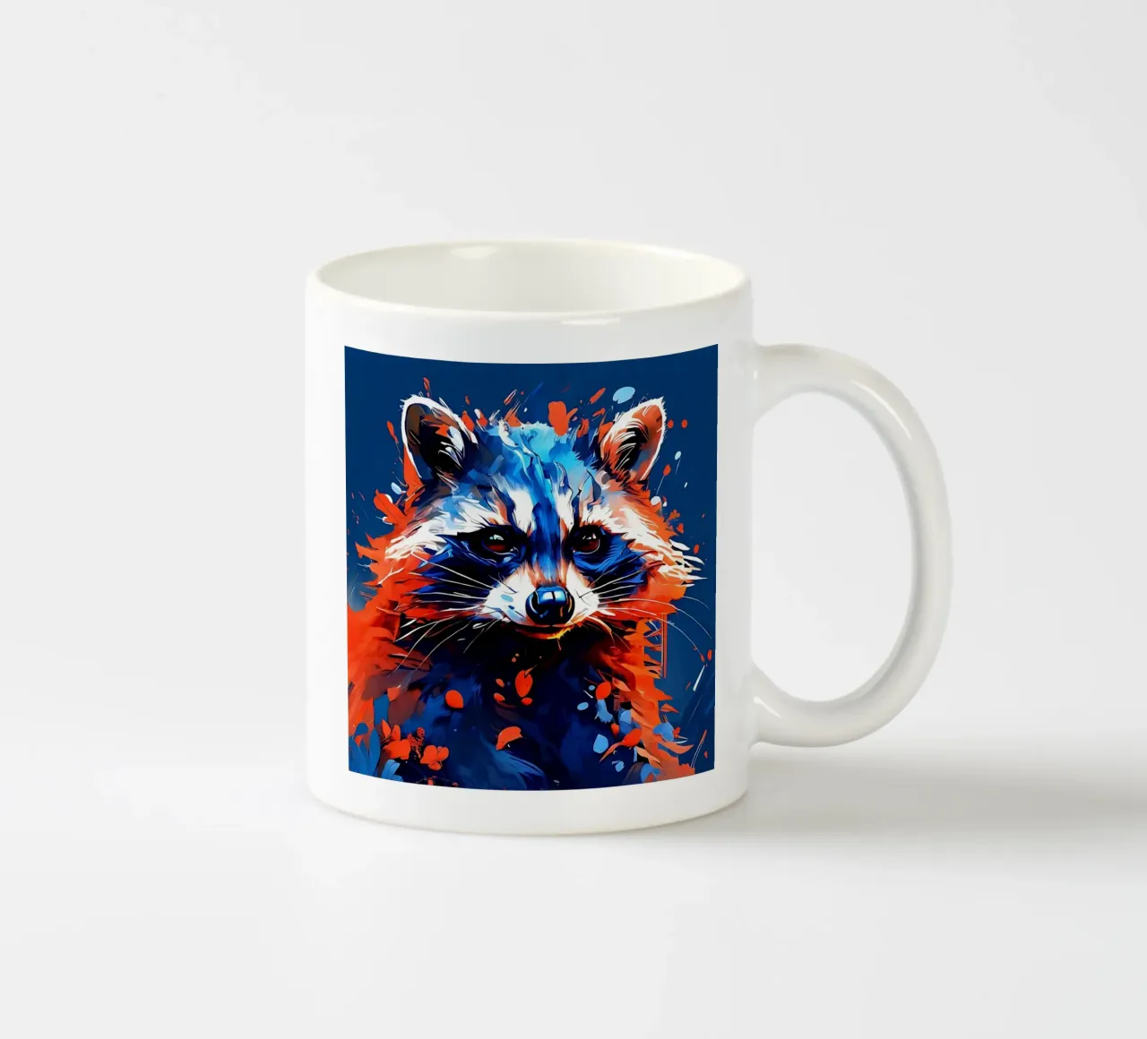 Procione_Stile_F_1 tazza in ceramica da Tierisch bunt by LK