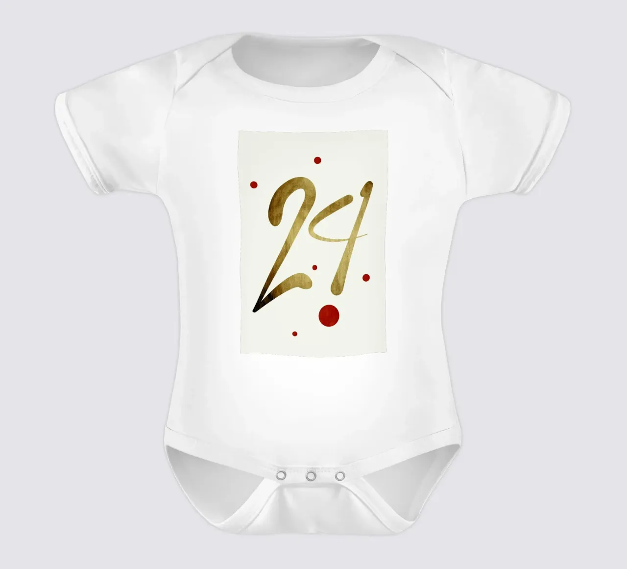 24 Days Of Glory body neonato maniche corte da Kubistika