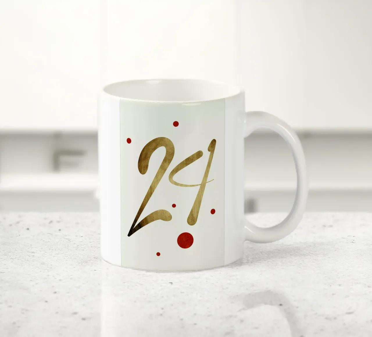 24 Days Of Glory tazza in ceramica da Kubistika