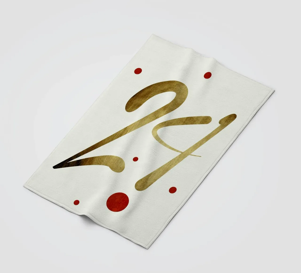 24 Days Of Glory fleece blanket by Kubistika