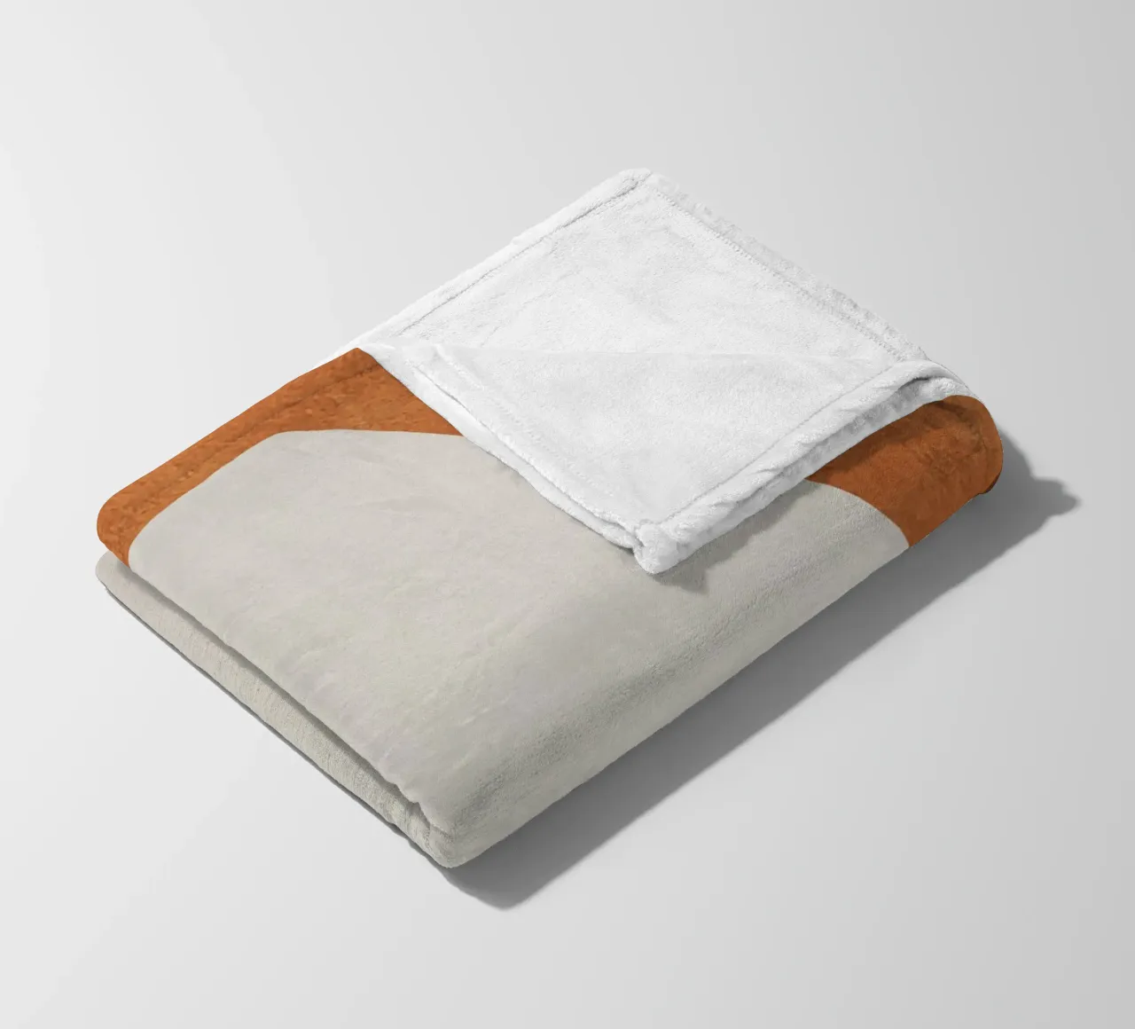 abstract art shapes 4 coperta in pile da vintageshop