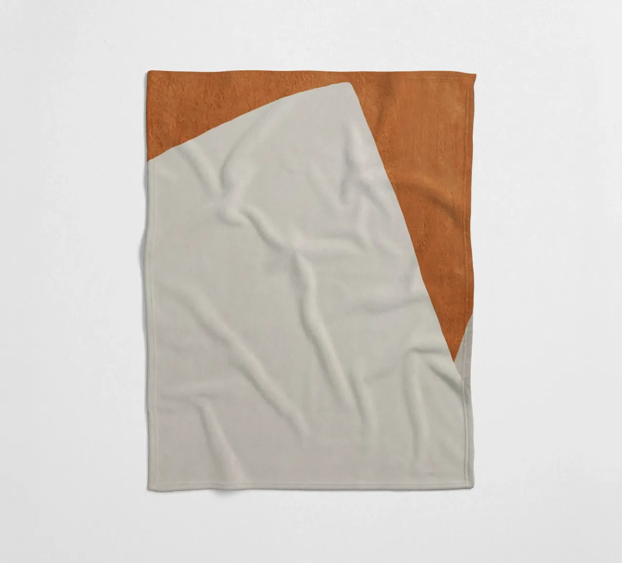 abstract art shapes 4 coperta in pile da vintageshop