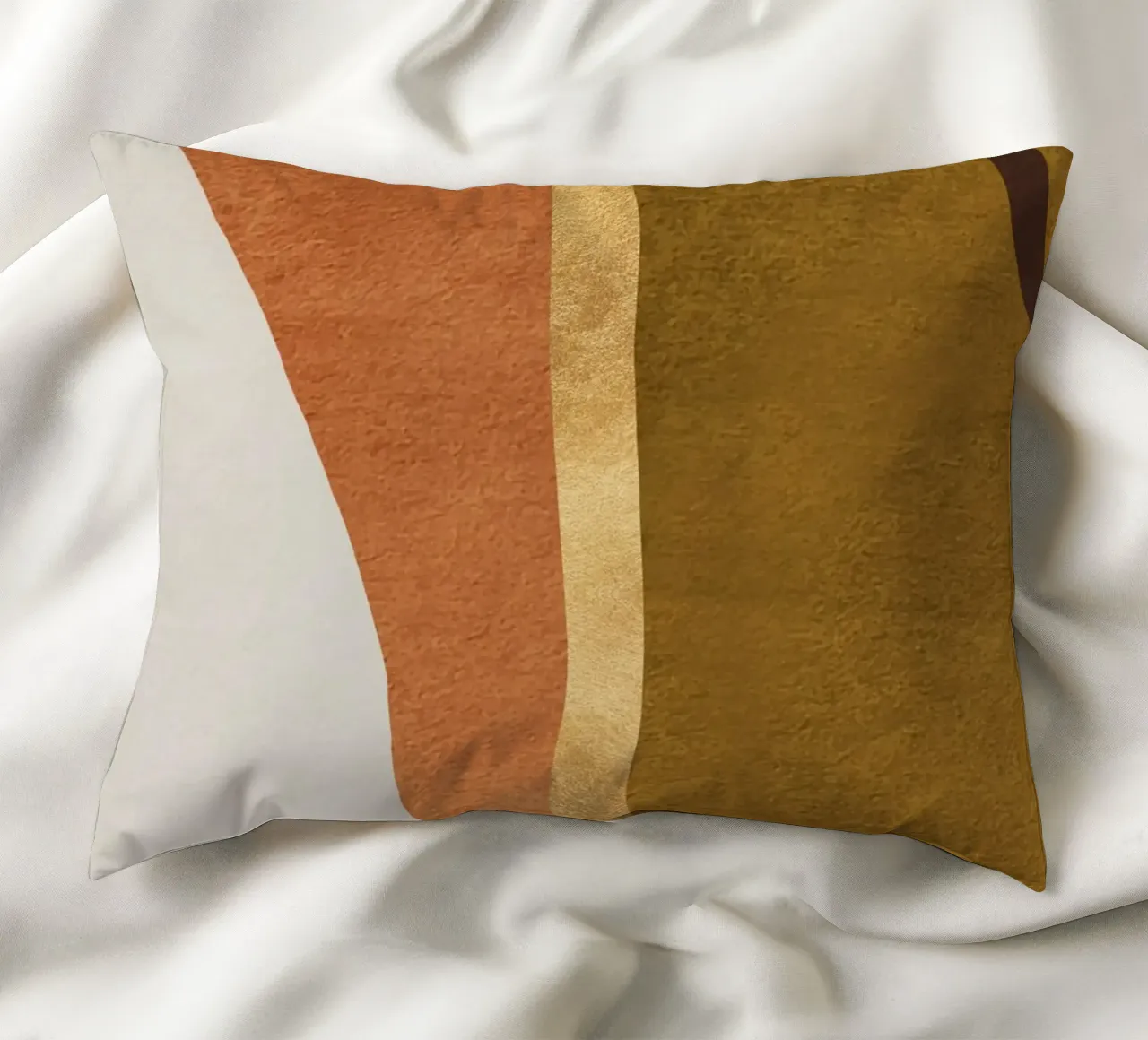 abstract art shapes 5 cuscino da vintageshop