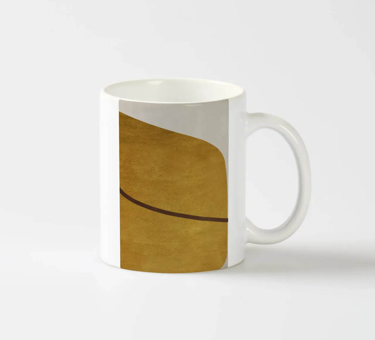 abstract art shapes 6 tazza in ceramica da vintageshop