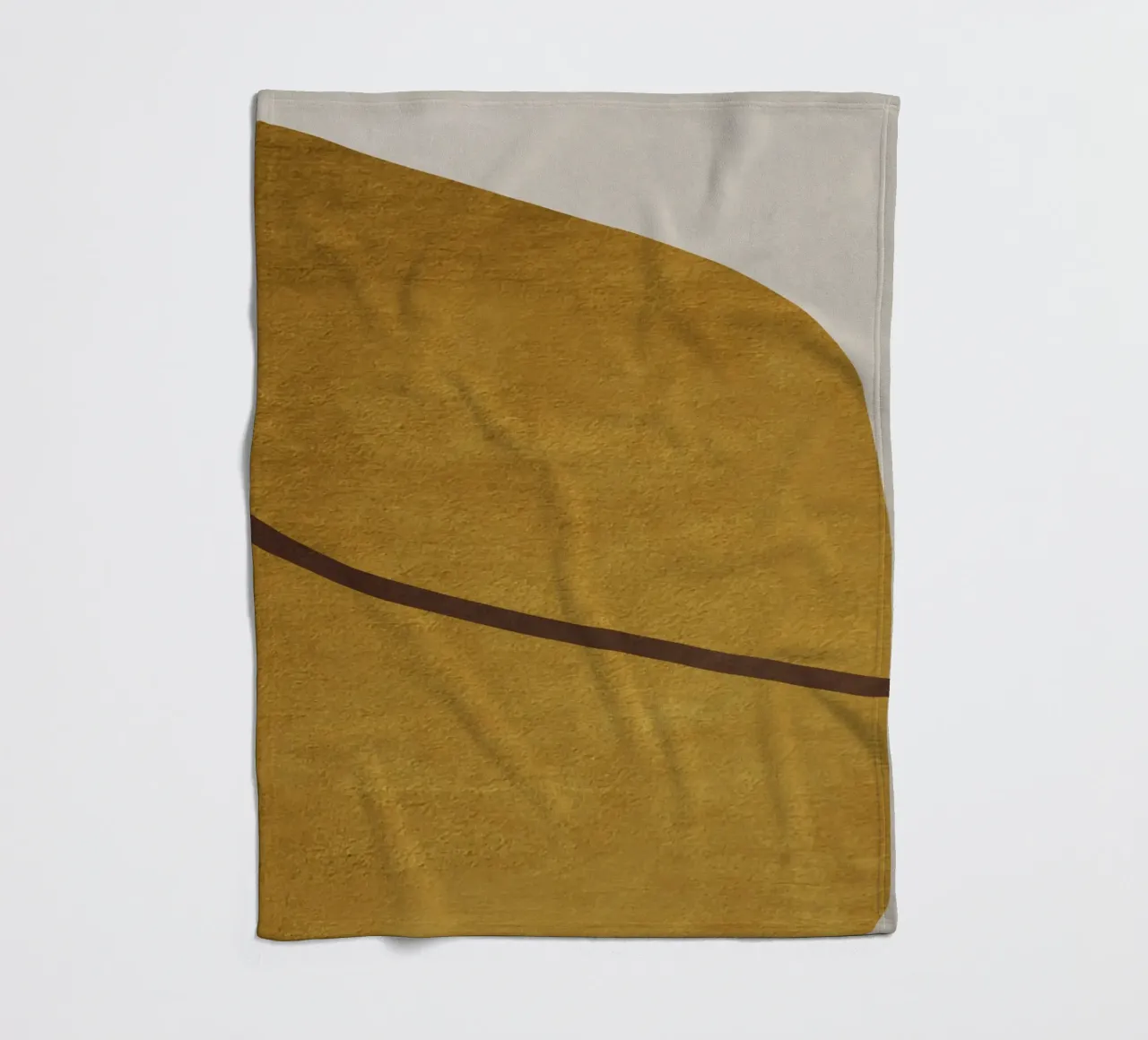 abstract art shapes 6 coperta in pile da vintageshop