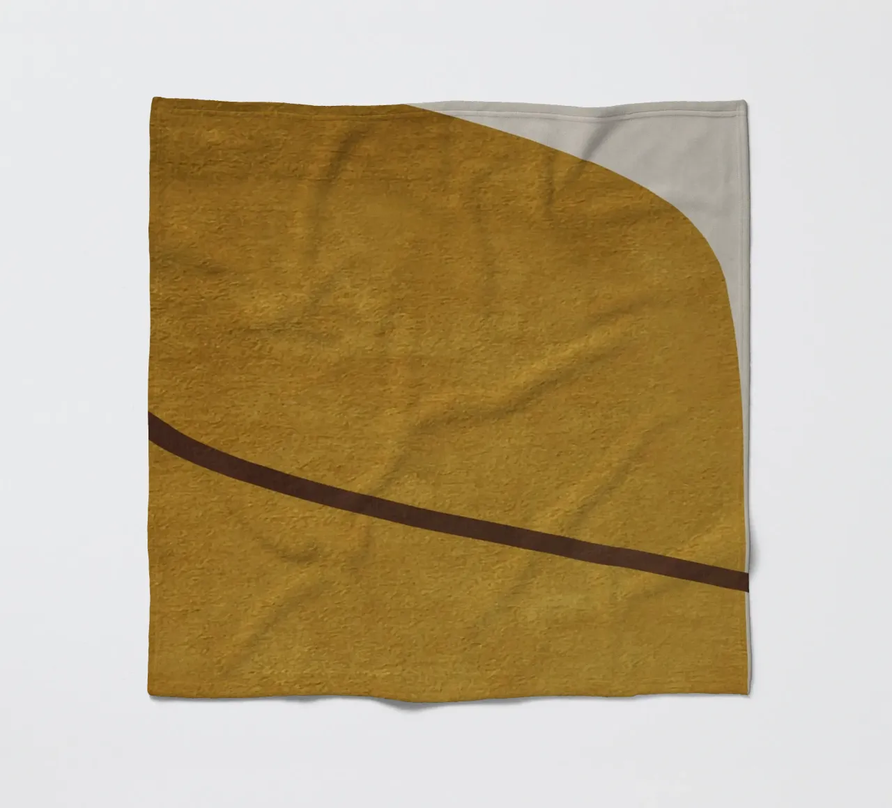 abstract art shapes 6 coperta in pile da vintageshop