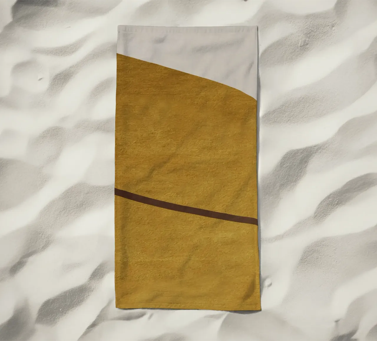 abstract art shapes 6 telo mare da vintageshop