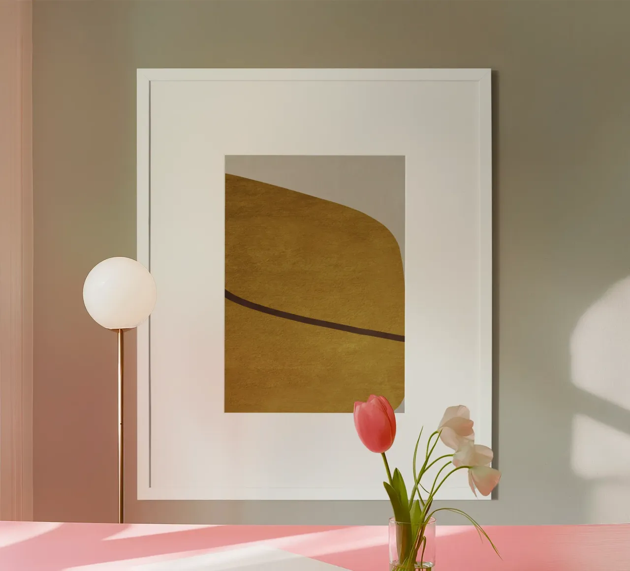 abstract art shapes 6 carta hahnemühle da vintageshop