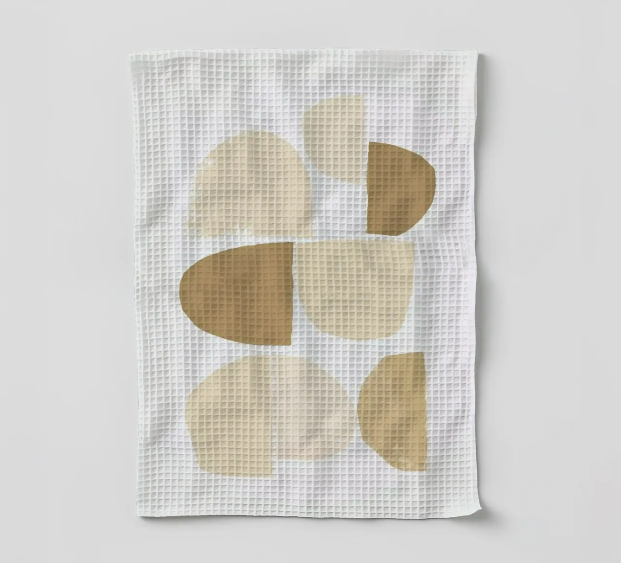 Minimalist Collage Neutral canovaccio da cucina da IRIS LEHNHARDT FINE ART