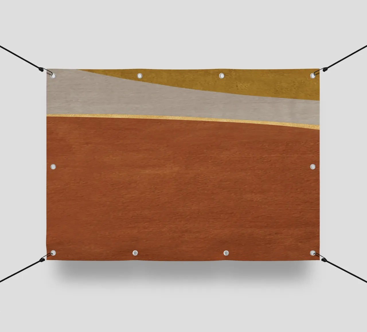 abstract art shapes 7 telo in pvc da vintageshop