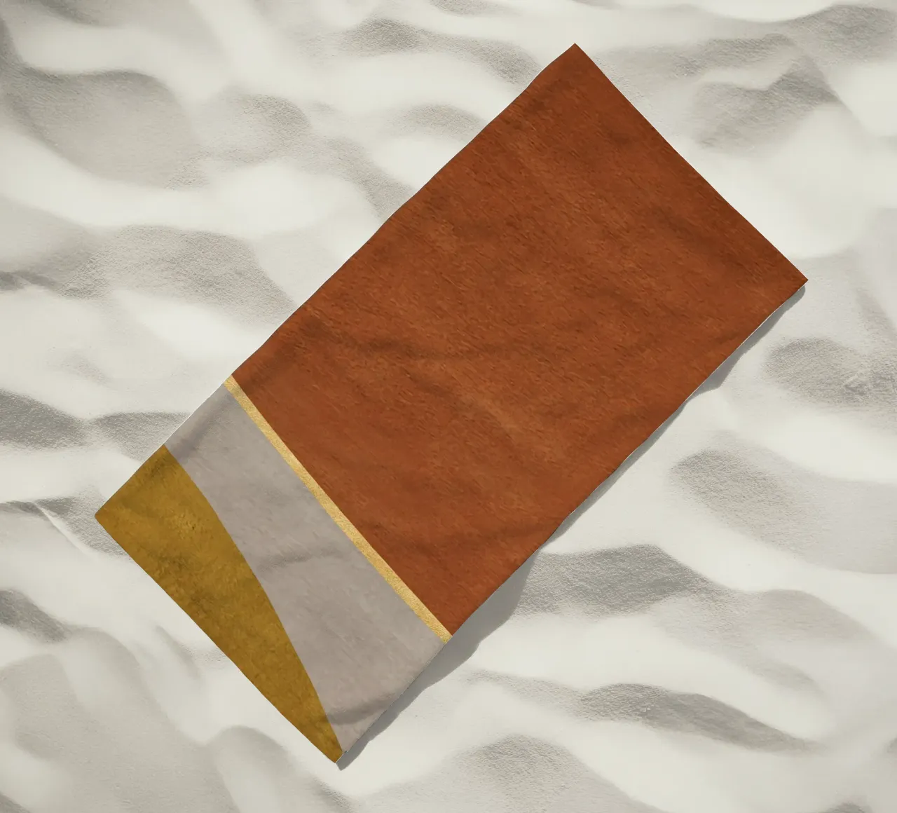 abstract art shapes 7 telo mare da vintageshop