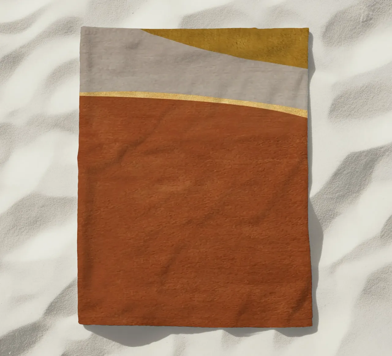 abstract art shapes 7 telo mare da vintageshop