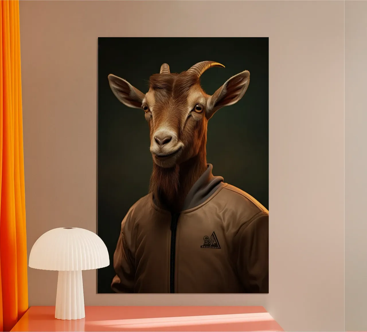 Arte da parete di Imagine poster con telaio in alluminio da Imagine