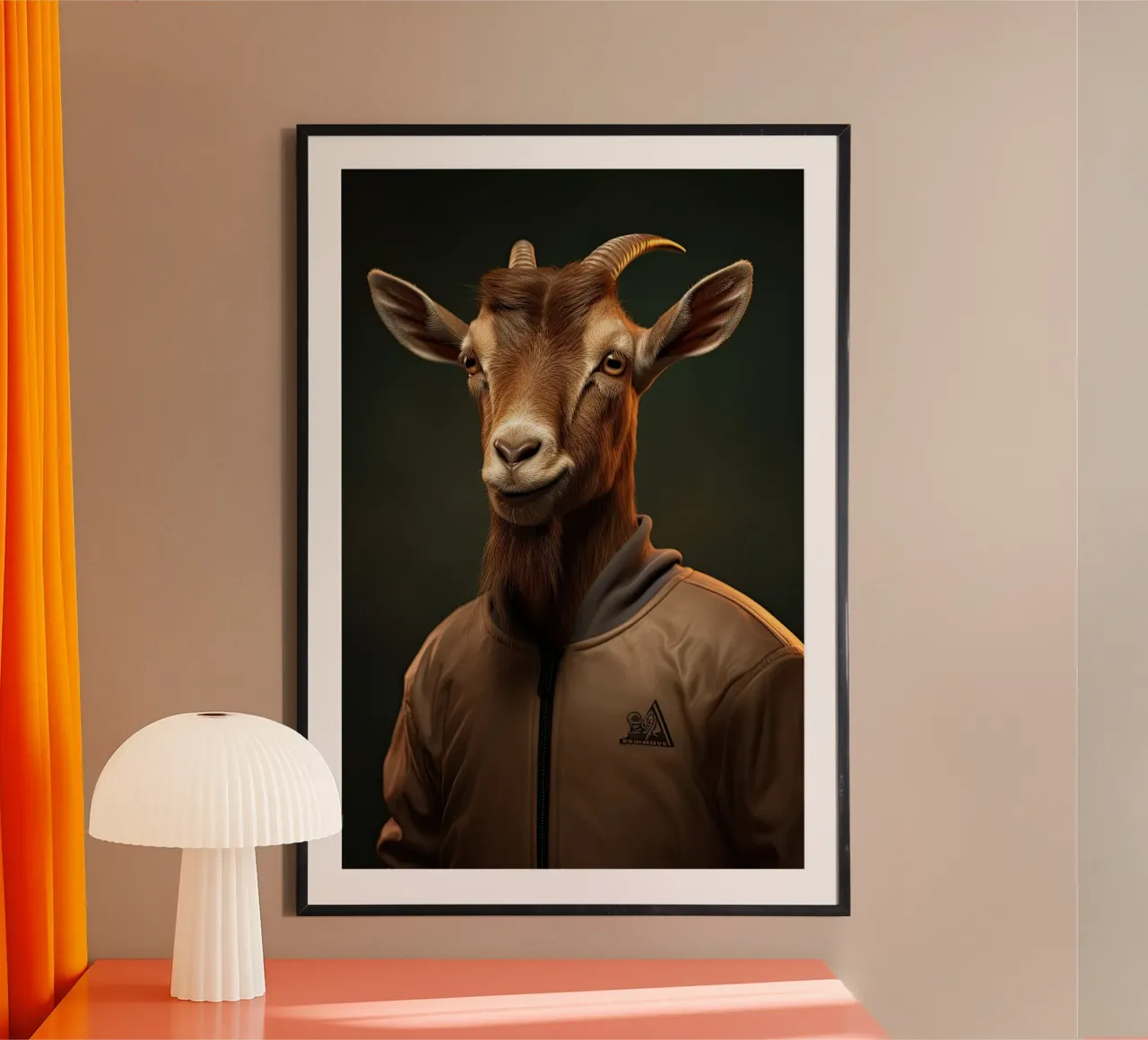 Arte da parete di Imagine poster con telaio in alluminio da Imagine