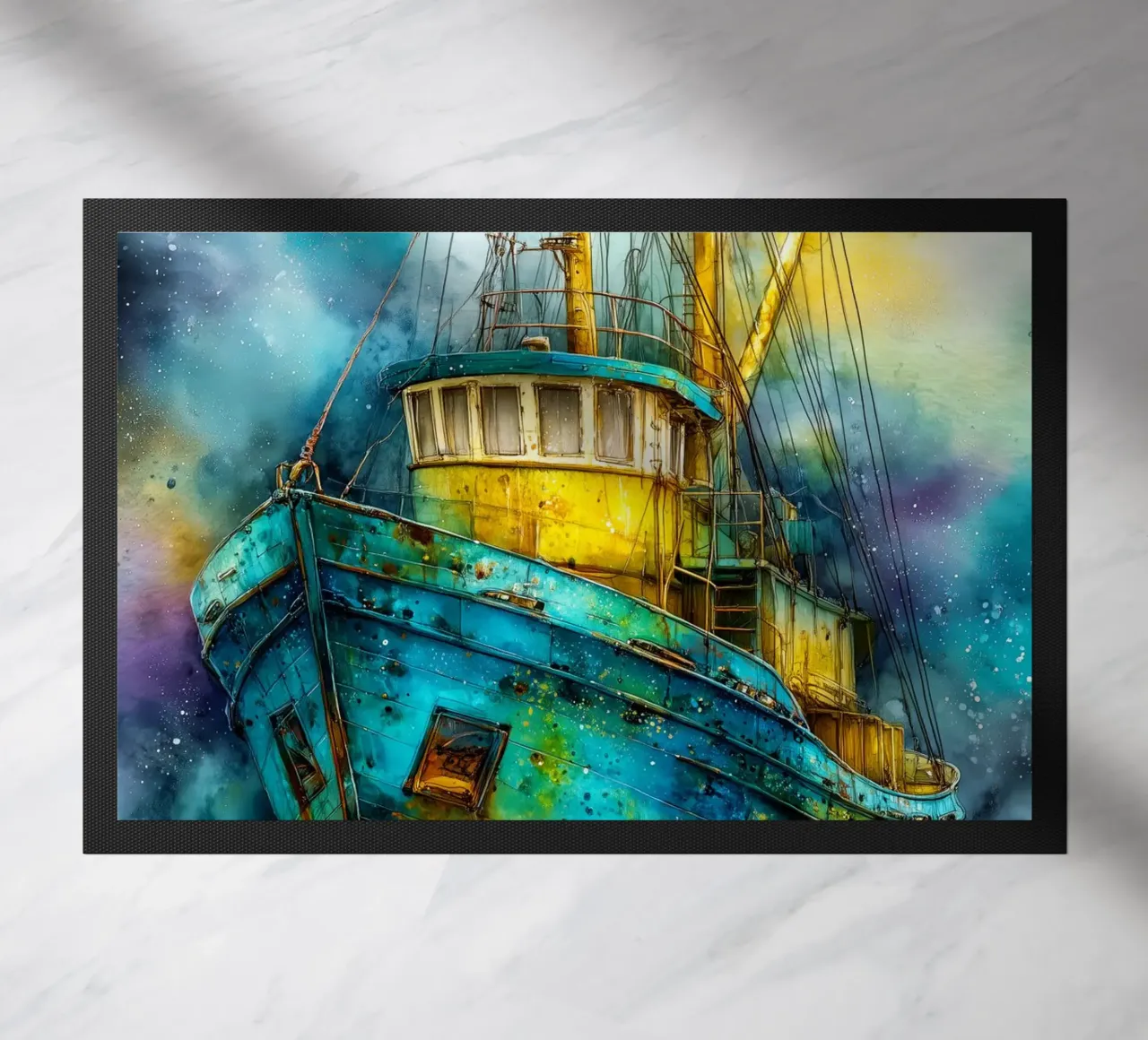 Barca da pesca zerbino da Justyna Jaszke JBJart