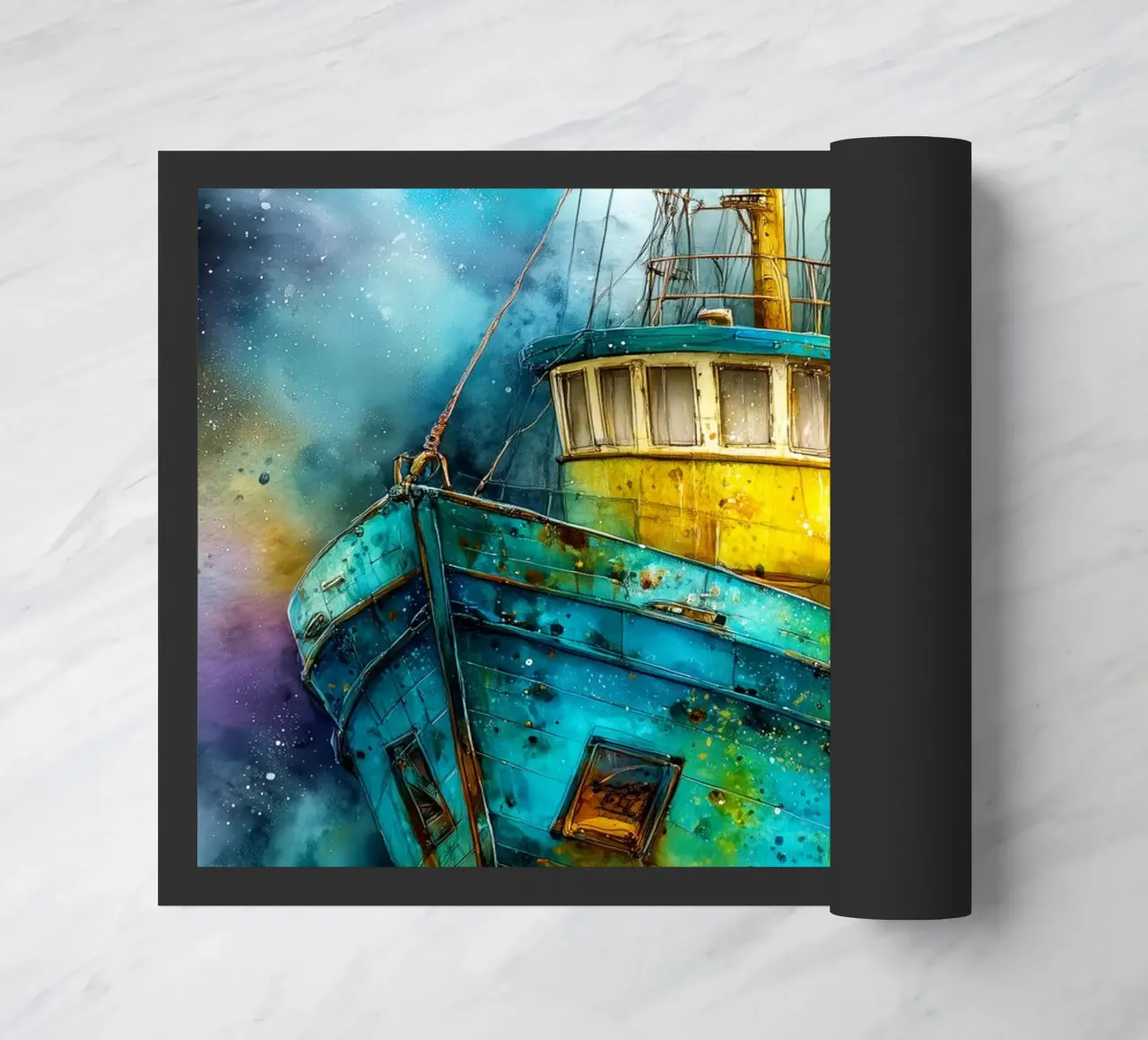 Barca da pesca zerbino da Justyna Jaszke JBJart