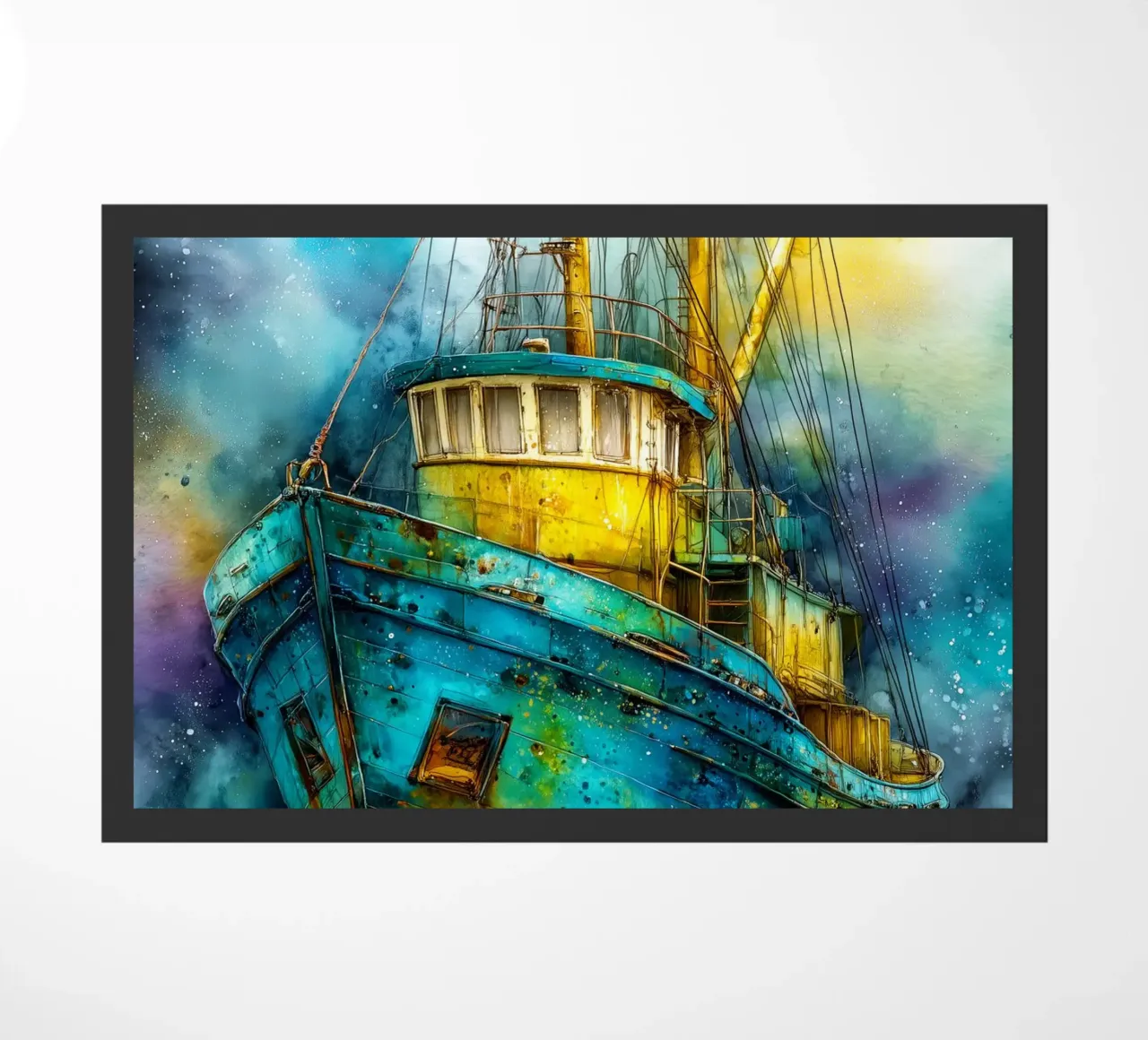 Barca da pesca zerbino da Justyna Jaszke JBJart