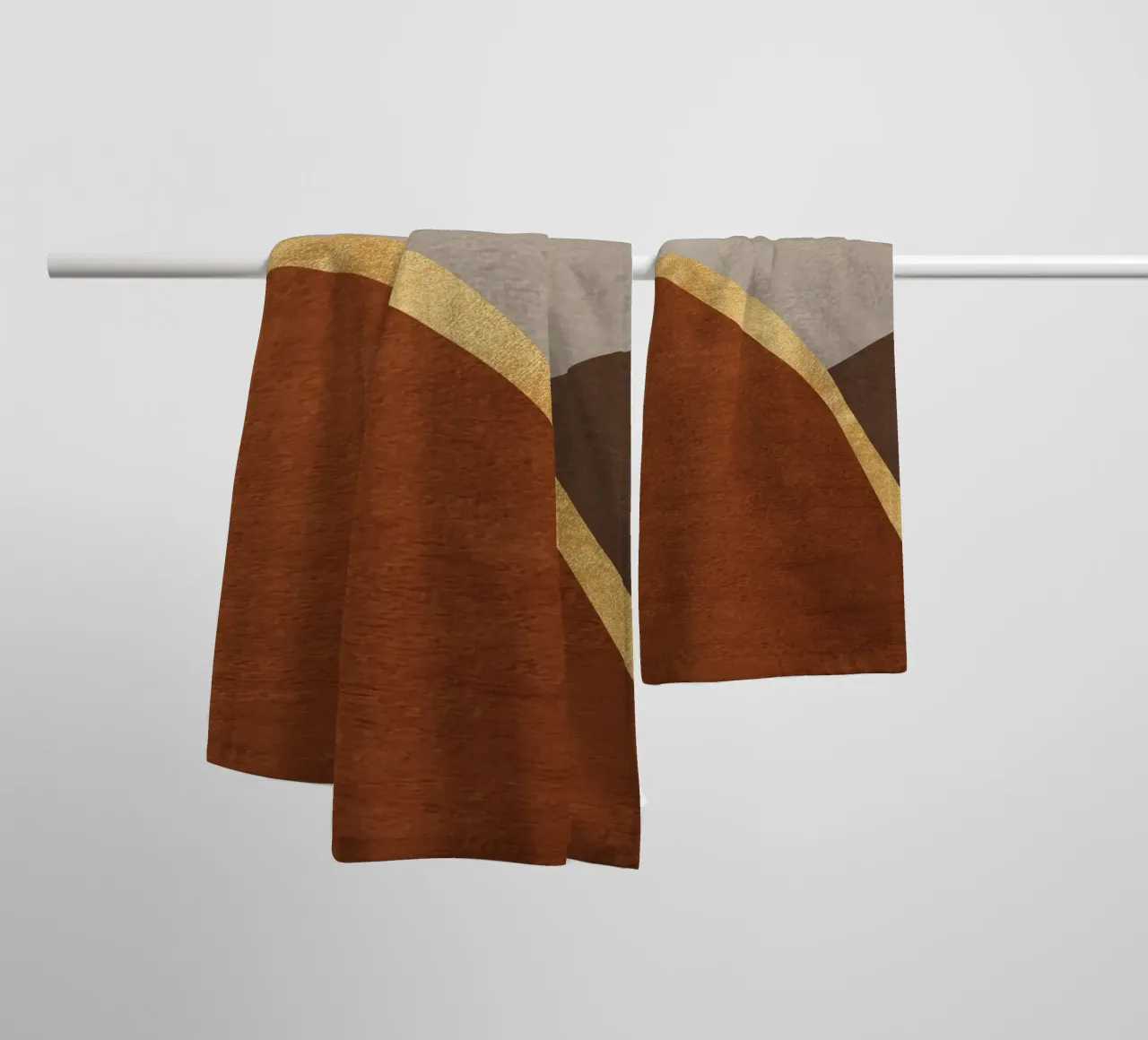 abstract art shapes 8 asciugamano da bagno da vintageshop