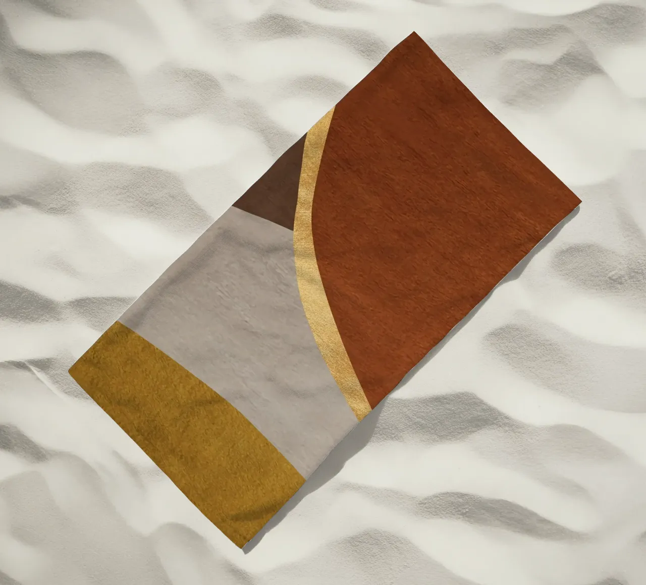 abstract art shapes 8 telo mare da vintageshop