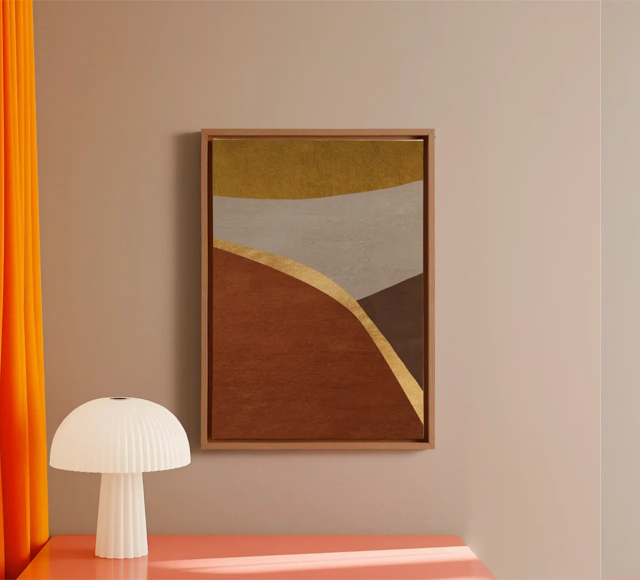 abstract art shapes 8 tela da vintageshop
