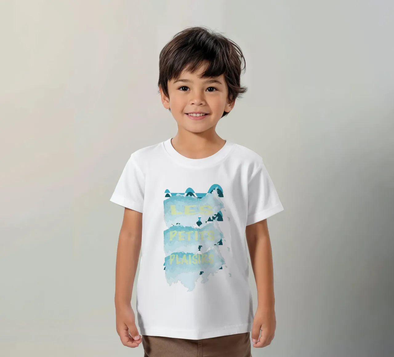 Small pleasures at sea kids t-shirt by Design Plaisirs