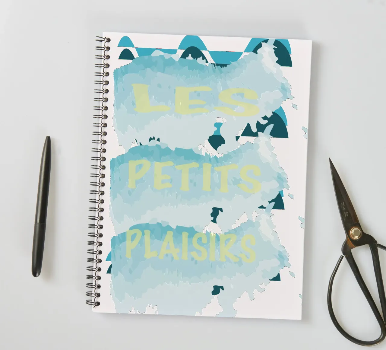 Small pleasures at sea spiral notebook by Design Plaisirs