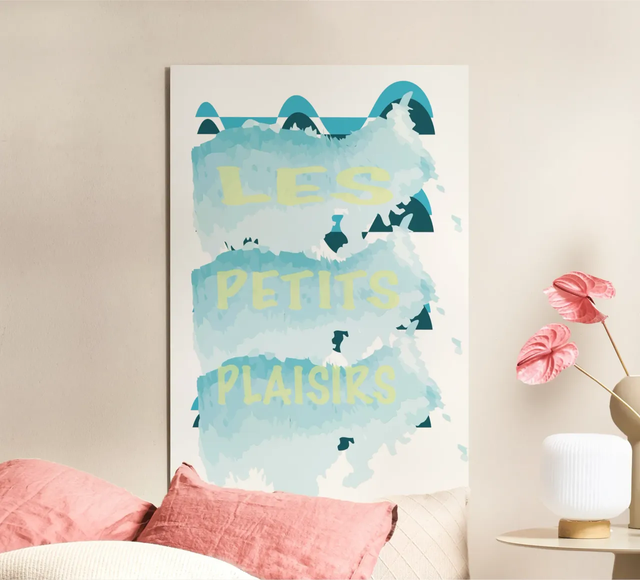 Piccoli piaceri in mare alluminio dibond da Design Plaisirs