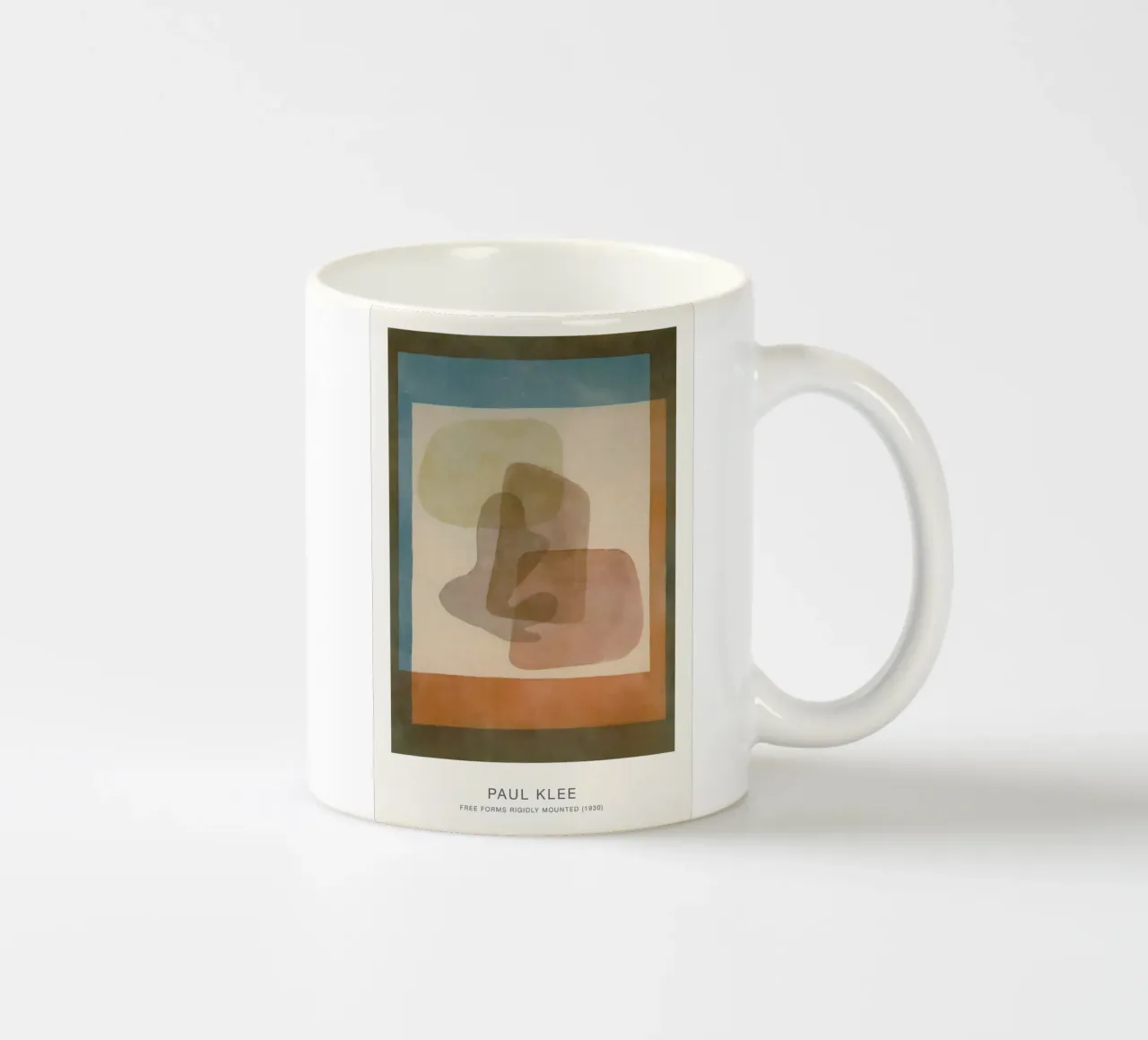 Forme libere montate rigidamente, 1930 tazza in ceramica da galang shop