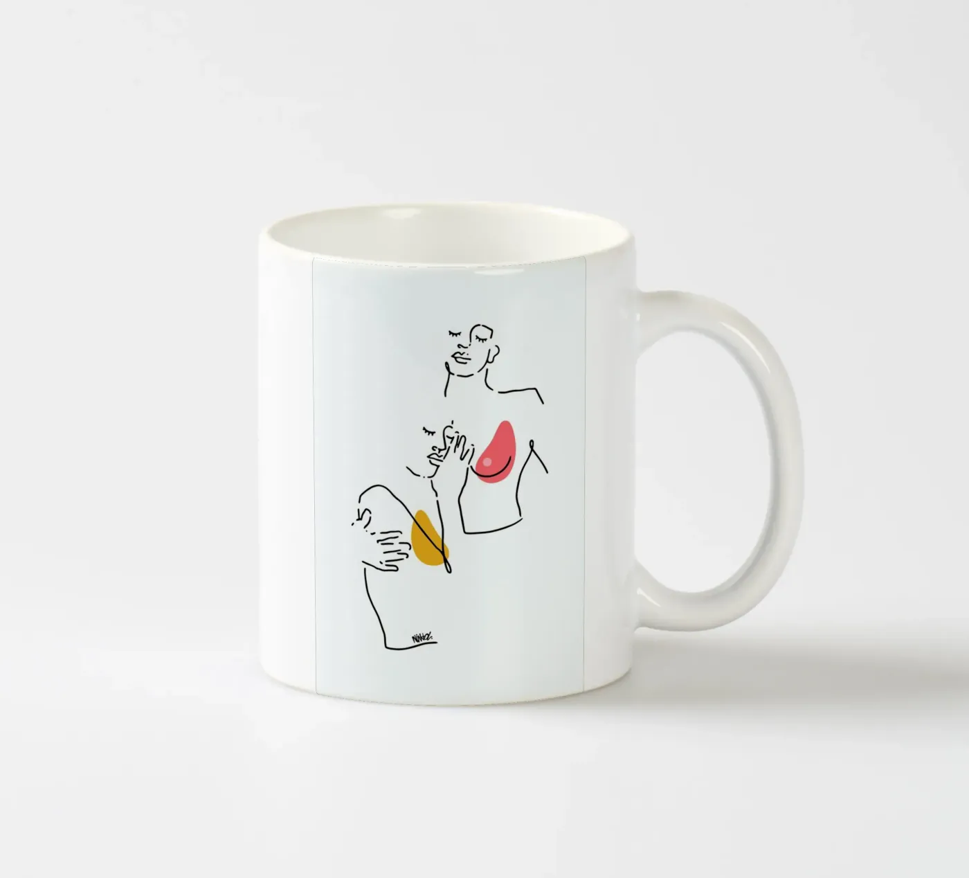 Two Love tazza in ceramica da Ninhol
