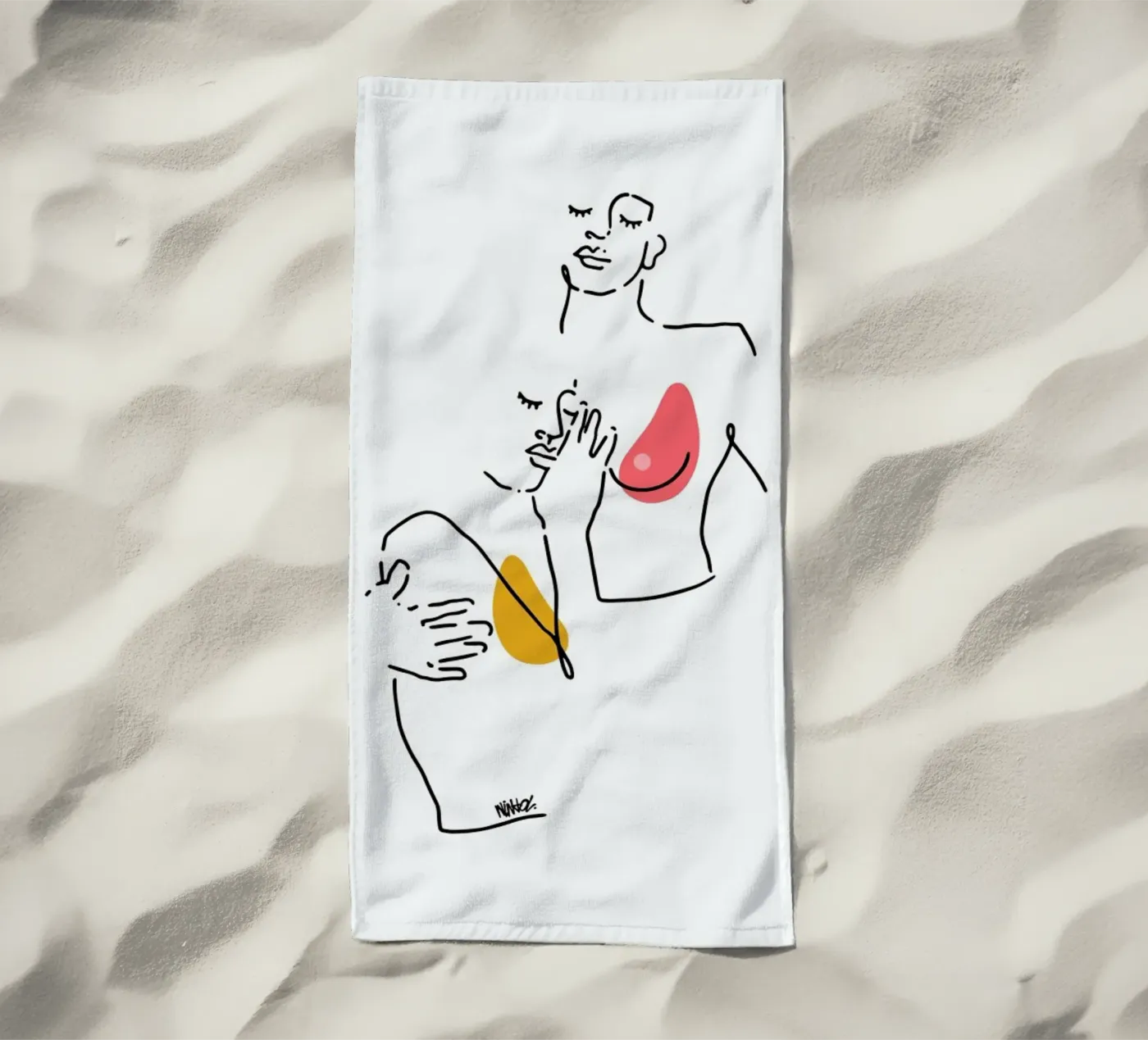 Two Love telo mare da Ninhol