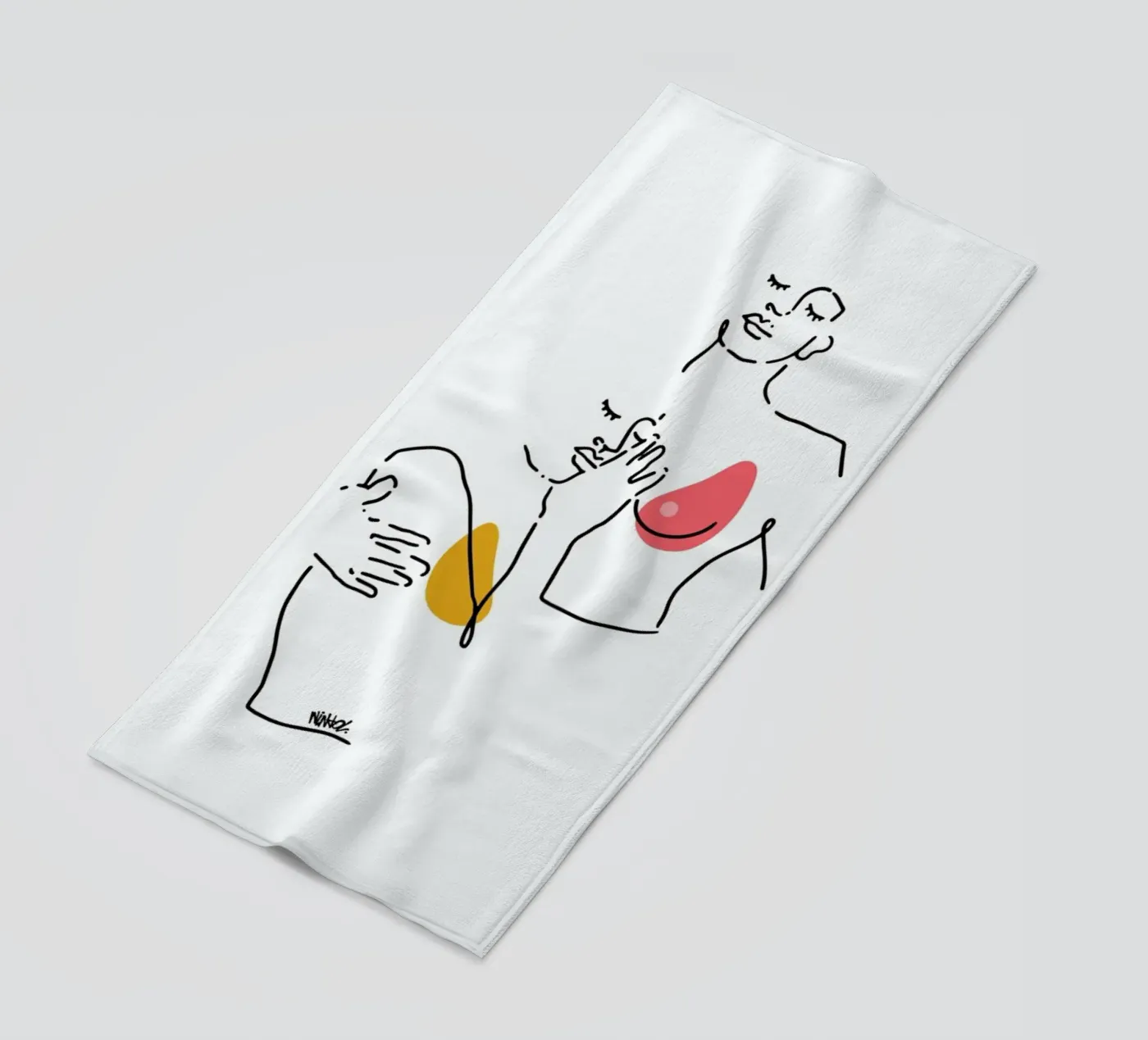 Two Love telo mare da Ninhol