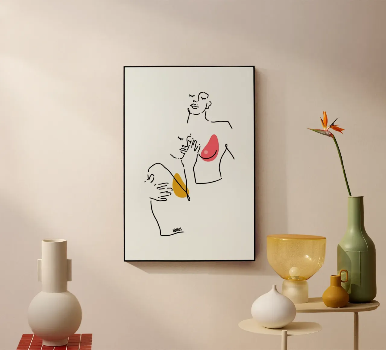 Two Love plexiglass da Ninhol