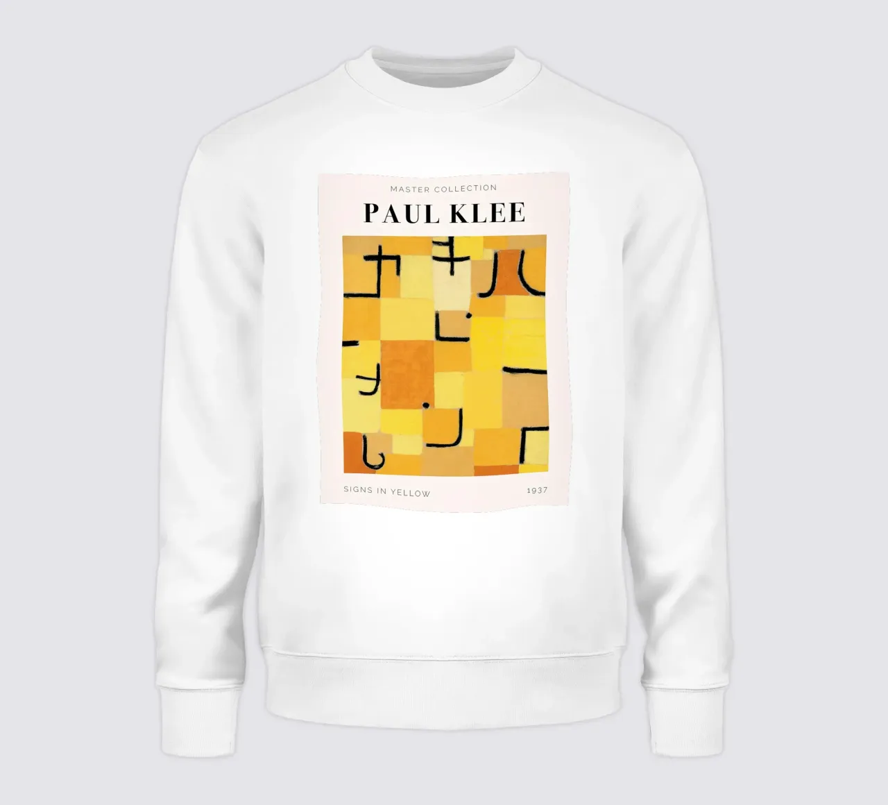 Schilder in Gelb, 1937 Sweatshirt von galang shop