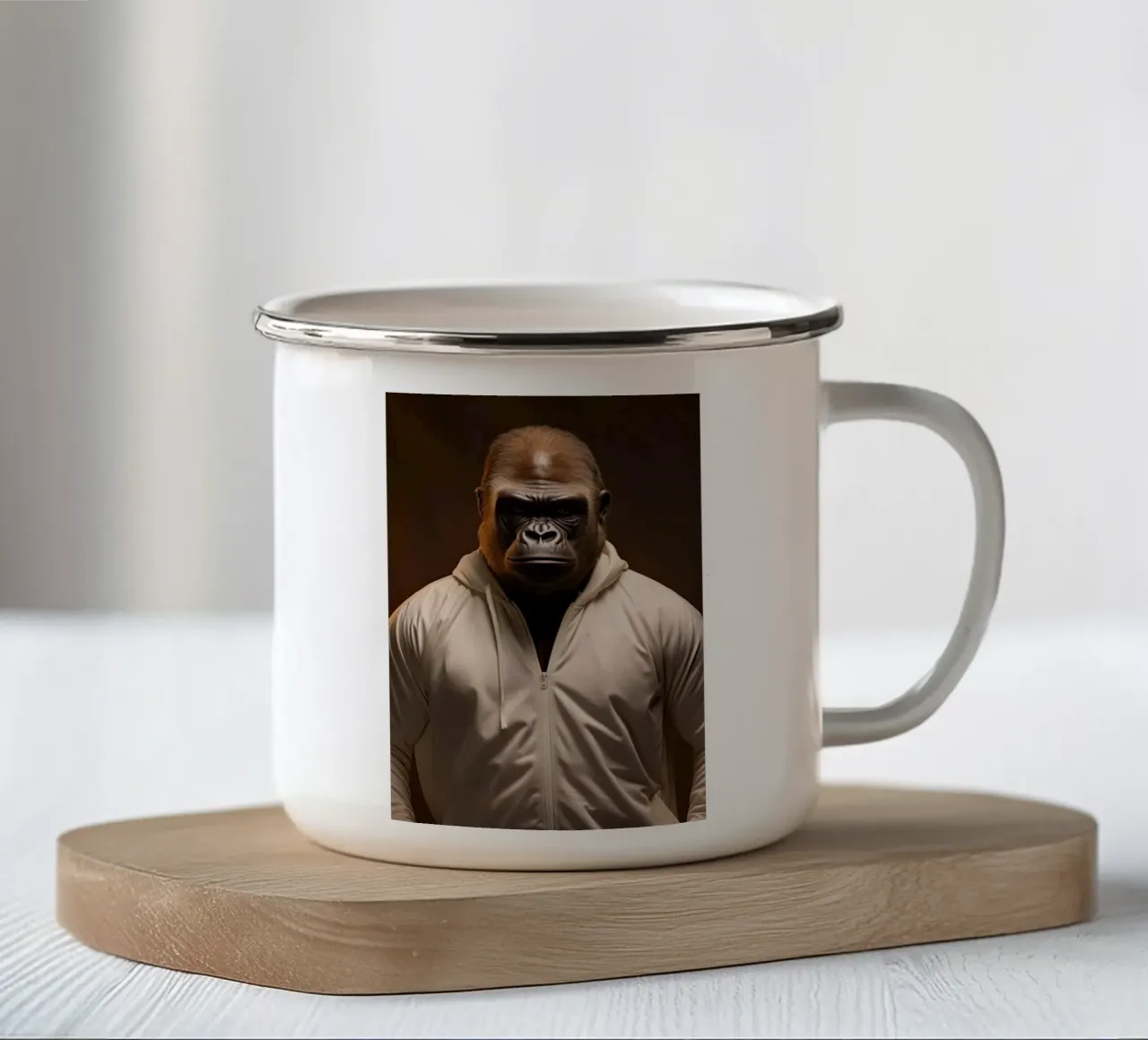 Arte da parete di Imagine tazza in smalto da Imagine