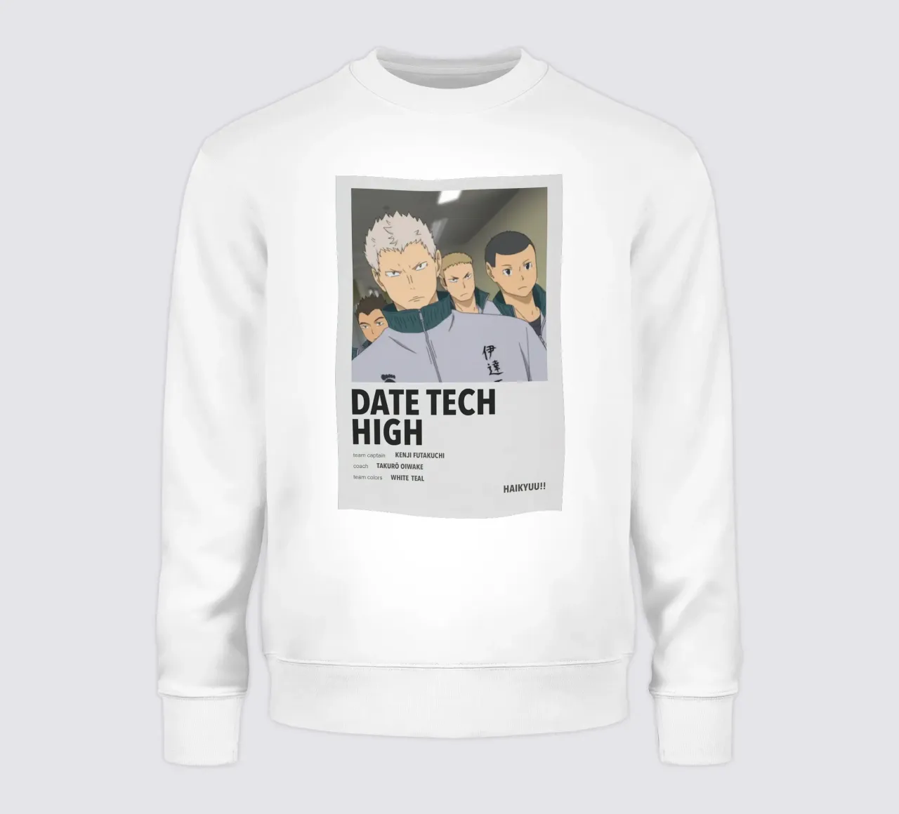 date tech high sudadera de Green