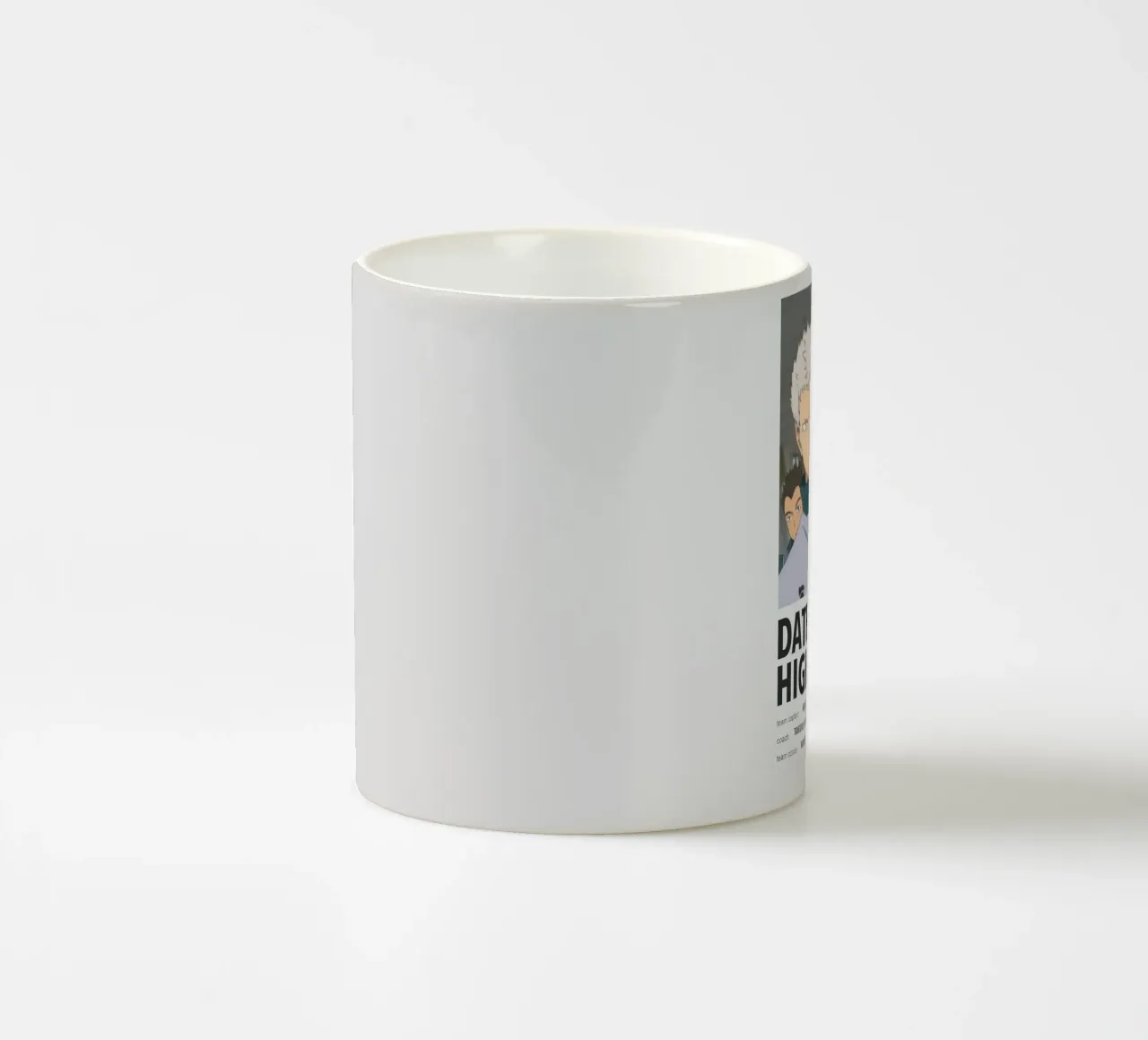 data tech high tazza in ceramica da Green
