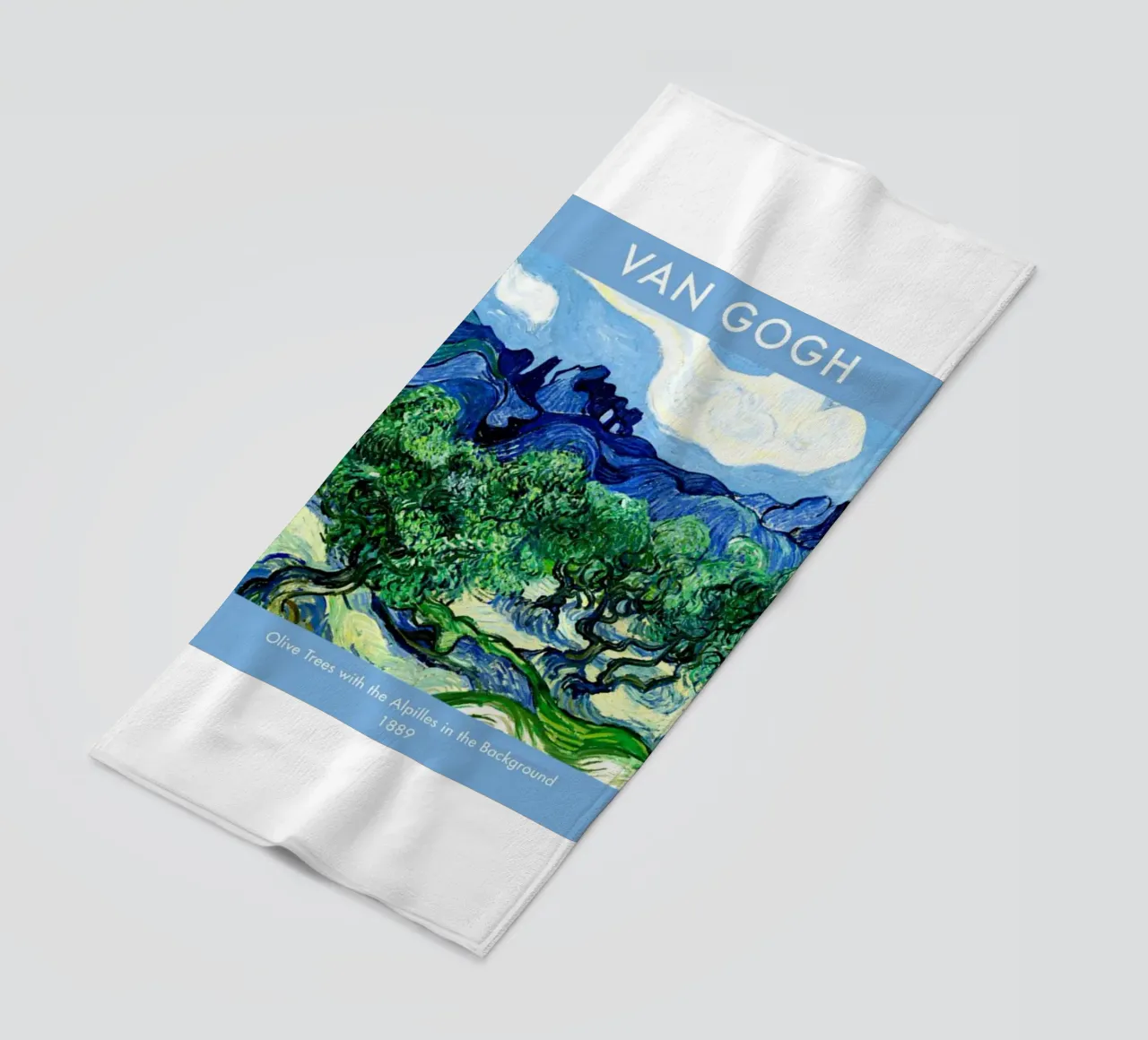 piantagione di ulivi con hils sullo sfondo telo mare da Piper Shop Oke