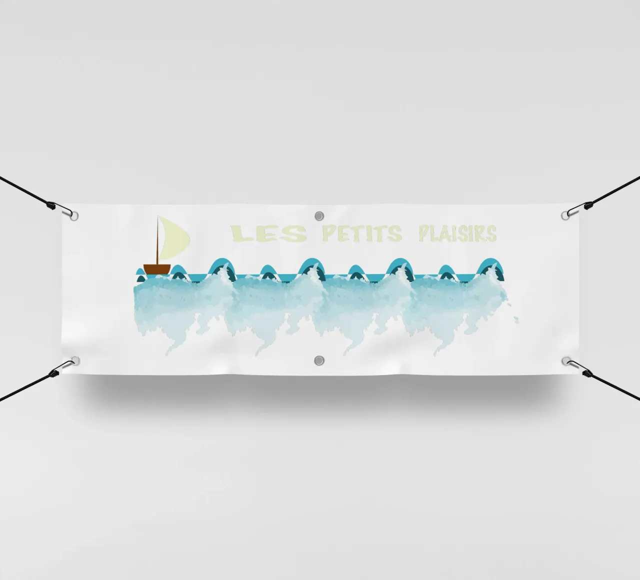 Capo Oceano telo in pvc da Design Plaisirs