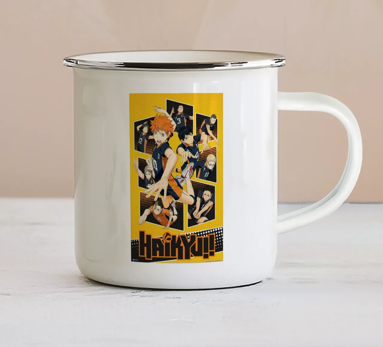 Haikyu! tazza in smalto da Green