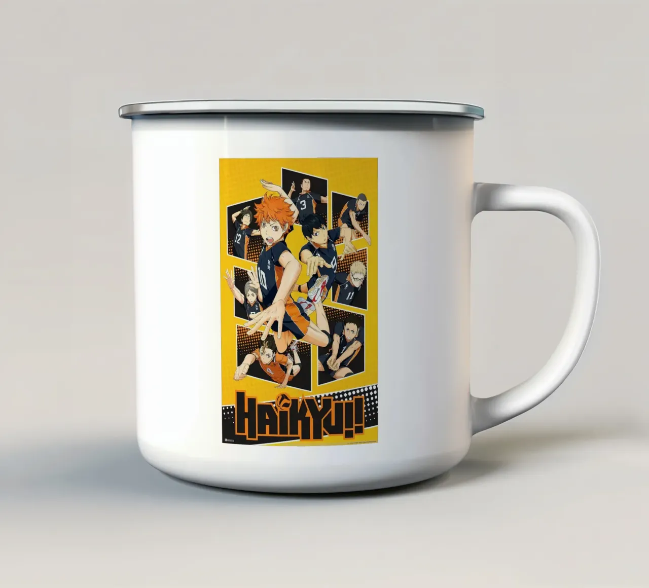 Haikyu! tazza in smalto da Green