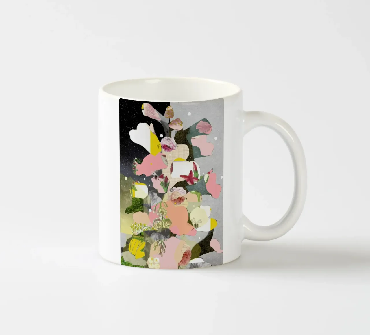 Flowers Still Life · Happy Abstraction 6a tazza in ceramica da Marko Köppe