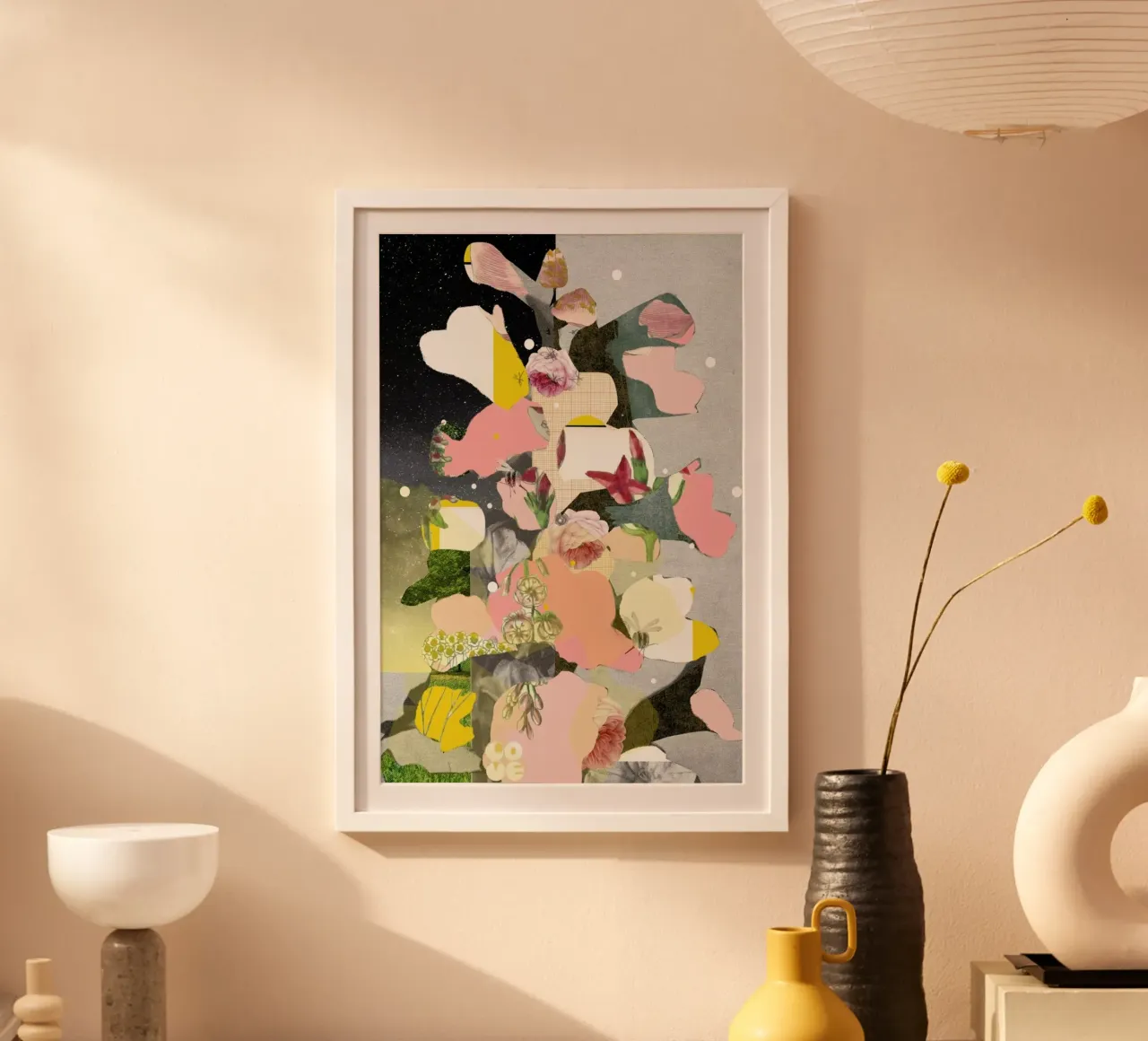 Flowers Still Life · Happy Abstraction 6a Hahnemühle von Marko Köppe
