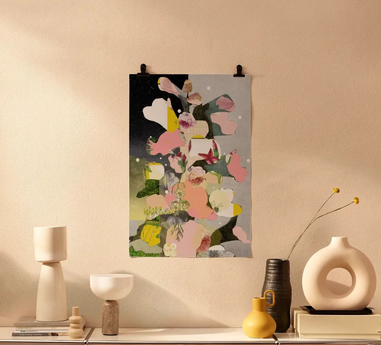 Flowers Still Life · Happy Abstraction 6a Hahnemühle von Marko Köppe