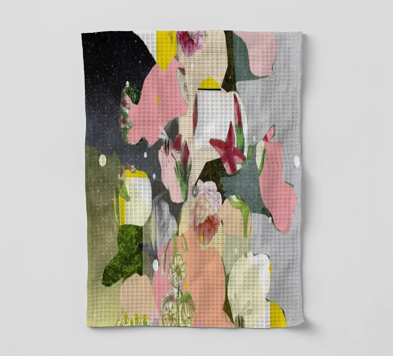 Flowers Still Life · Happy Abstraction 6a canovaccio da cucina da Marko Köppe