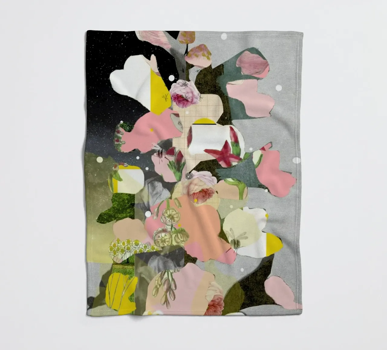 Flowers Still Life · Happy Abstraction 6a coperta in pile da Marko Köppe